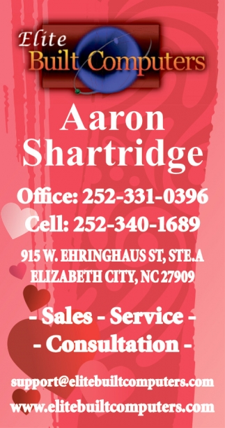 Aaron Shartridge, Elite Built Computers